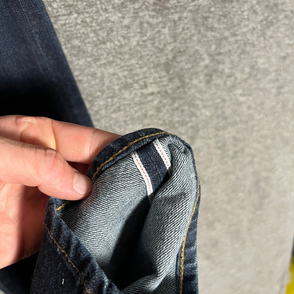 AG Adriano Goldschmied The Nomad Modern Slim SELVEDGE Jeans‎ Men's 30R Dark Wash - Picture 11 of 15